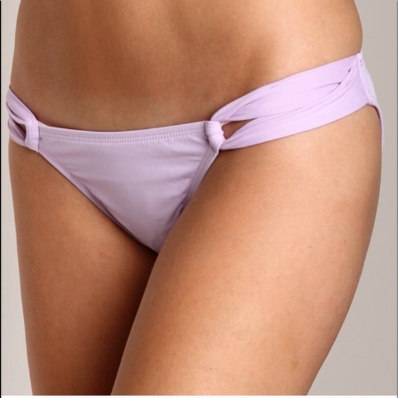 L*Space Lavender Full Cut ‘Taboo’ Bikini Bottom - Picture 1 of 8